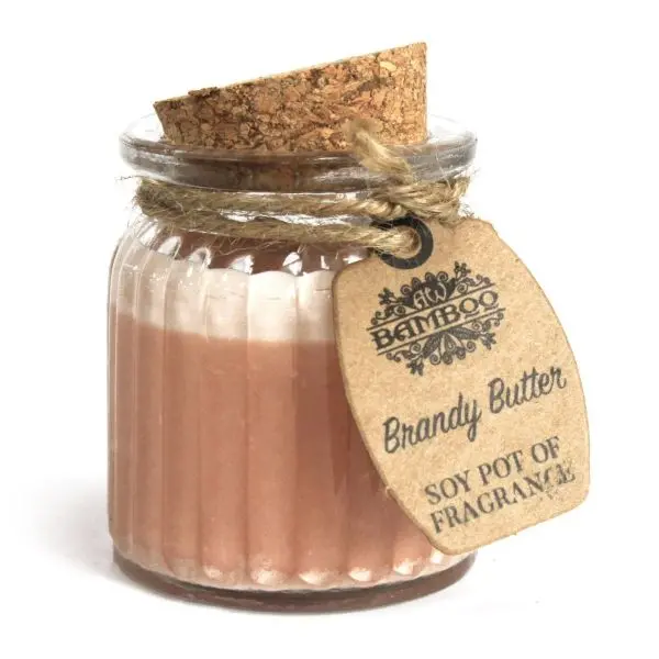 Szójavax gyertya KONYAKOS VAJAS