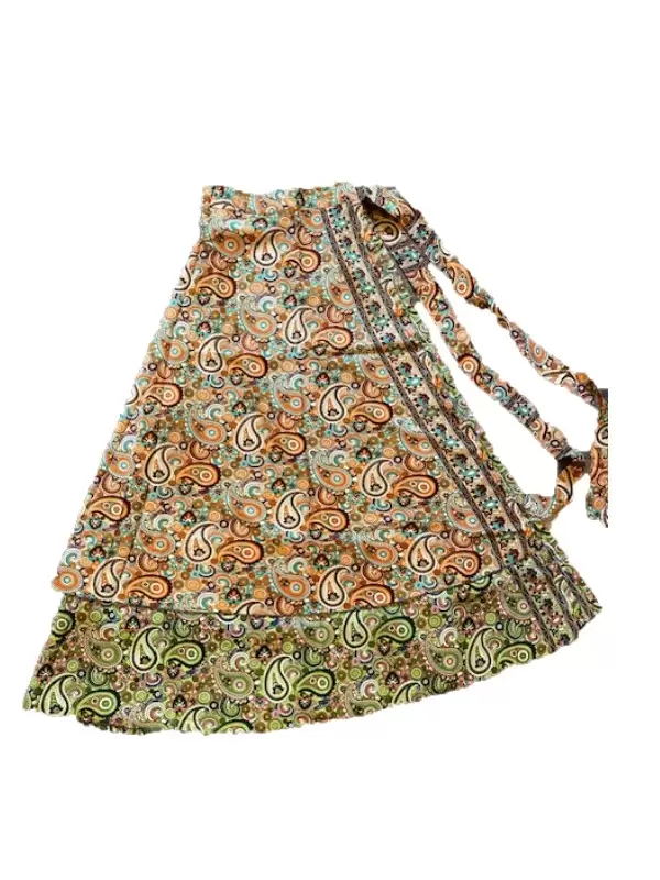 Szoknya Magic skirt Narancs-Zöld